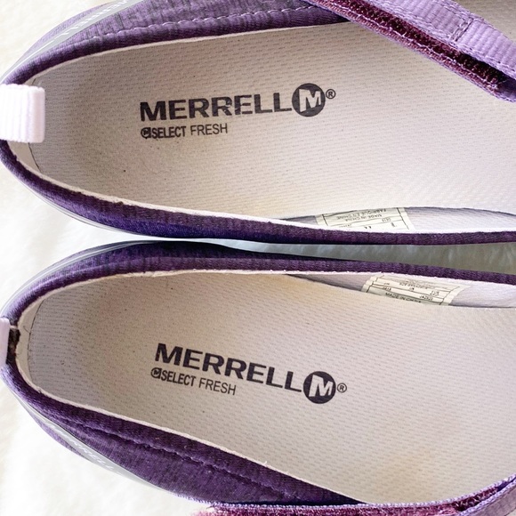 Merrell Purple Logan Mary Jane shoes - Picture 9 of 10